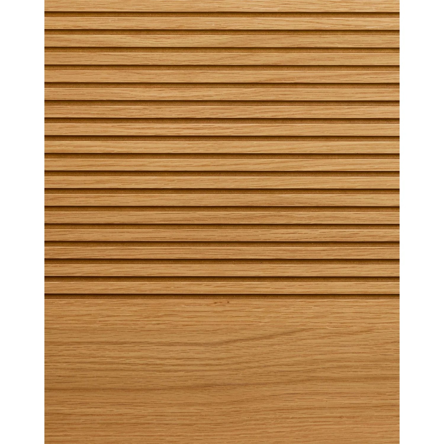 Bett Norlen aus Eichenfurnier mit naturfarbenem Finish und LED-Licht für Matratzen 160 x 200 cm FSC Mix Credit von Kave Home – Bild 14