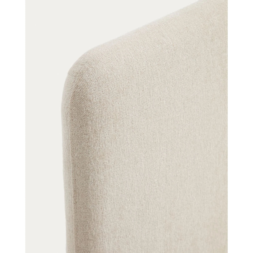Bett Selven in beiger Chenille für Matratzen 150 x 200 cm von Kave Home – Bild 11