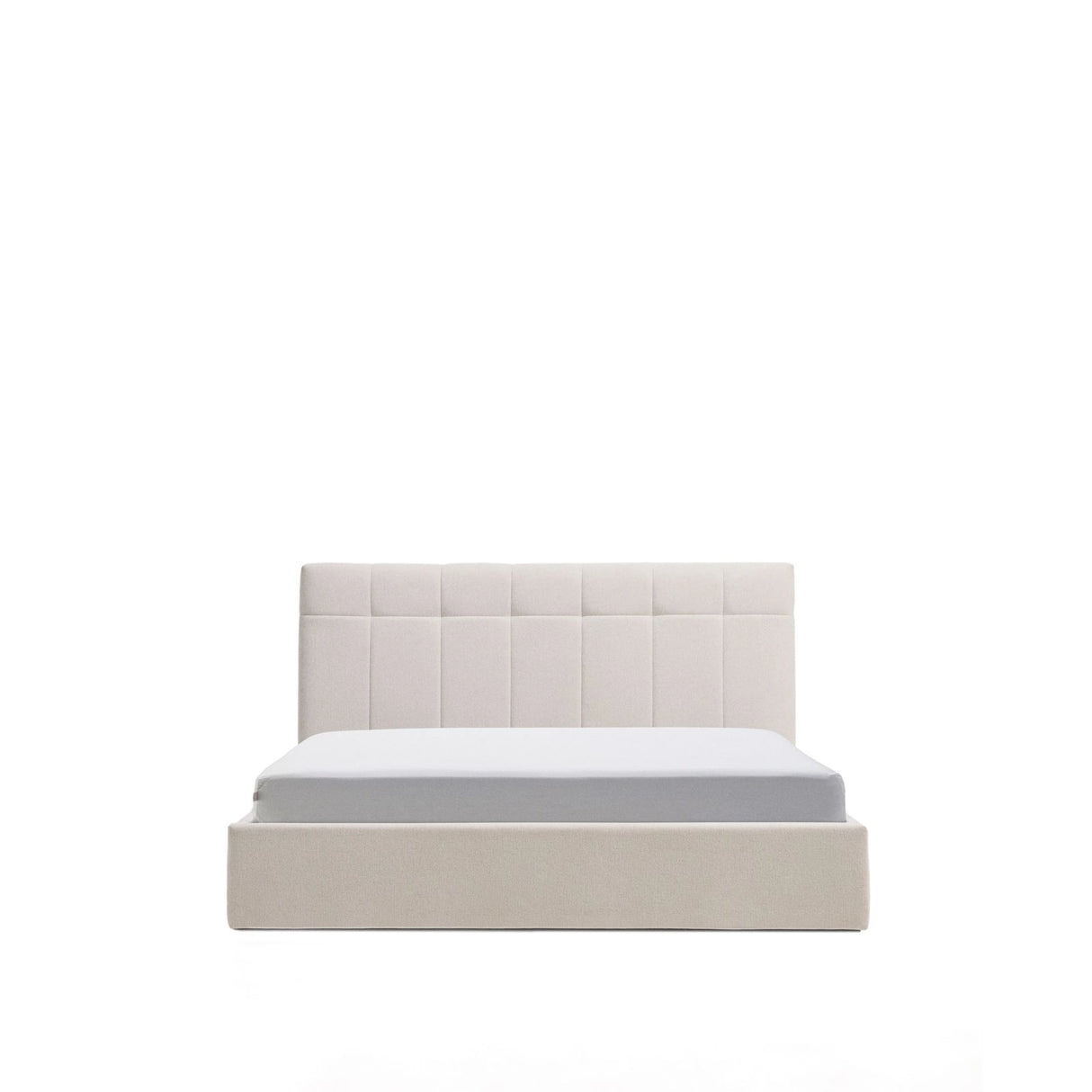 Bett mit klappbarem Bettkasten Darnela in Chenille für Matratzen 160 x 200 cm von Kave Home – Bild 1