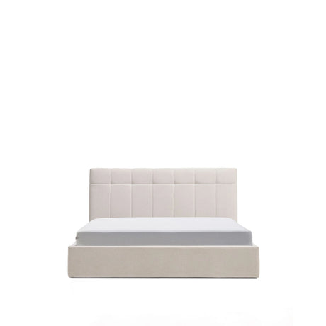 Bett mit klappbarem Bettkasten Darnela in Chenille für Matratzen 160 x 200 cm von Kave Home – Bild 1