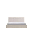 Bett mit klappbarem Bettkasten Darnela in Chenille für Matratzen 180 x 200 cm von Kave Home – Bild 1