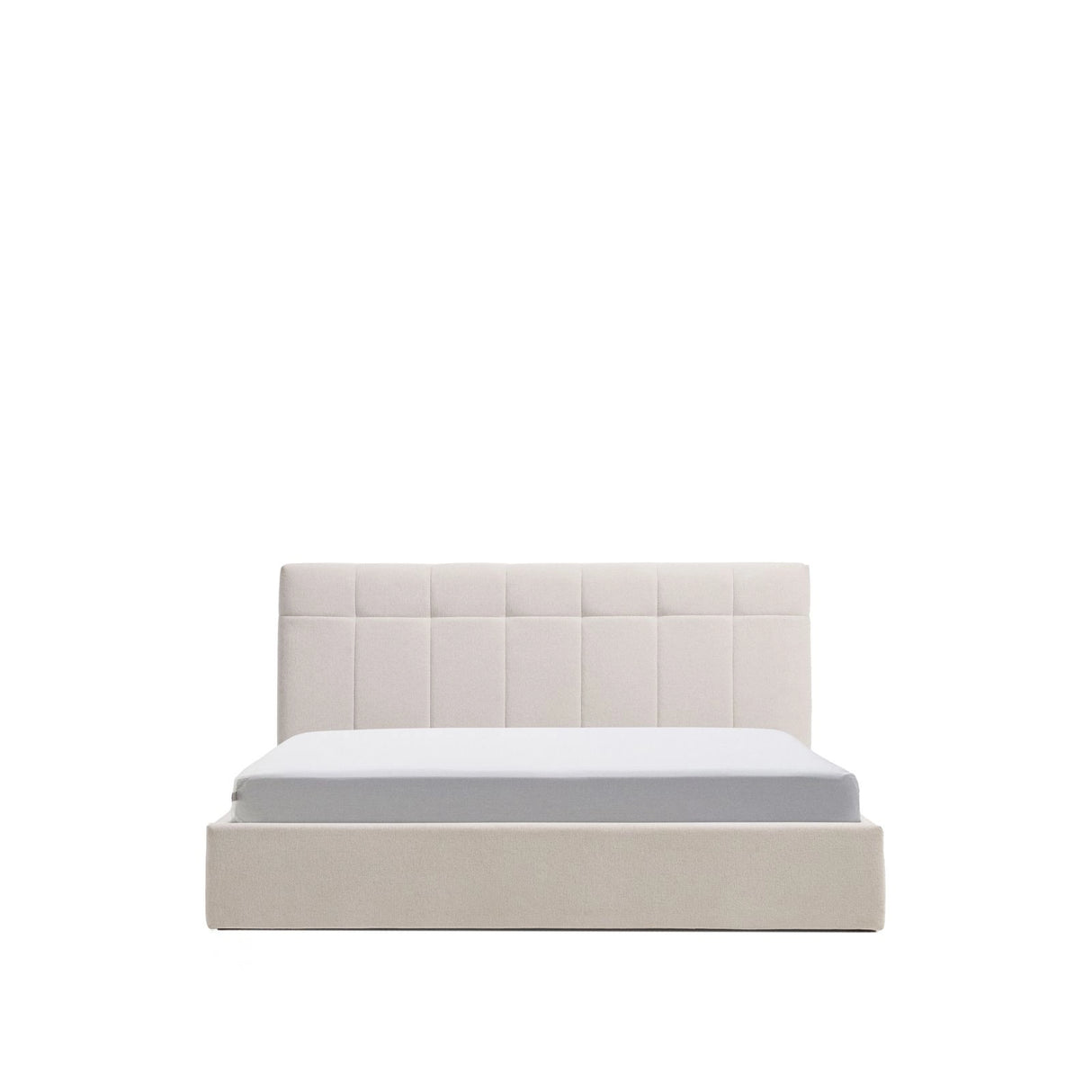 Bett mit klappbarem Bettkasten Darnela in Chenille für Matratzen 180 x 200 cm von Kave Home – Bild 1