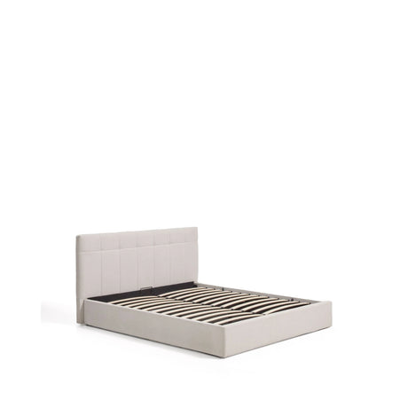 Bett mit klappbarem Bettkasten Darnela in Chenille für Matratzen 180 x 200 cm von Kave Home – Bild 5