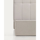 Bett mit klappbarem Bettkasten Darnela in Chenille für Matratzen 180 x 200 cm von Kave Home – Bild 8