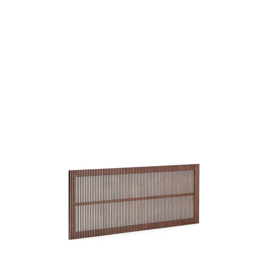 Bettkopfteil Beyla aus massivem Eschenholz mit nussbaumfarbenem Finish für Betten bis zu 160 cm FSC 100 % von Kave Home – Bild 4
