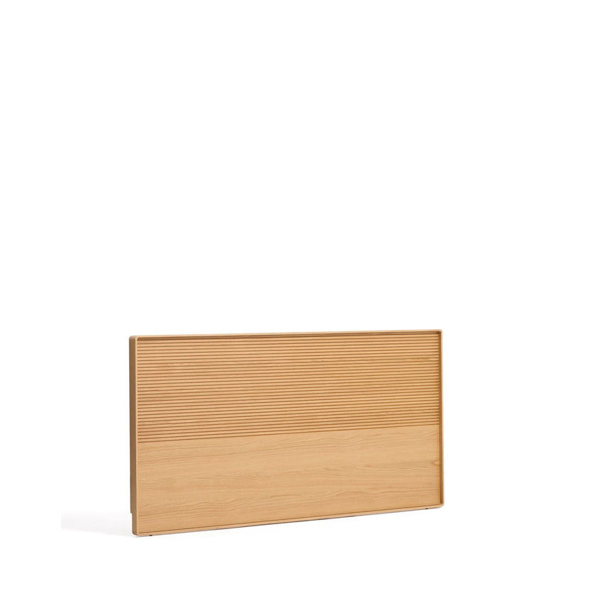 Bettkopfteil Norlen aus Eichenfurnier mit naturfarbenem Finish und LED-Licht für Betten bis zu 180 cm FSC Mix Credit von Kave Home – Bild 5