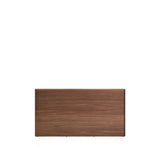 Bettkopfteil Norlen aus Nussbaumfurnier mit dunklem Finish und LED-Licht für ein Bett bis zu 160 cm FSC Mix Credit von Kave Home – Bild 1