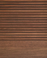 Bettkopfteil Norlen aus Nussbaumfurnier mit dunklem Finish und LED-Licht für ein Bett bis zu 160 cm FSC Mix Credit von Kave Home – Bild 9