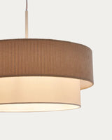 Bianella Deckenleuchte aus Baumwolle und beigem Cord Ø 40 cm von Kave Home – Bild 5