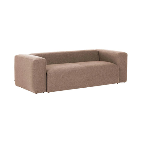 Blok 3-Sitzer Sofa rosa 240 cm von Kave Home – Produktbild 1