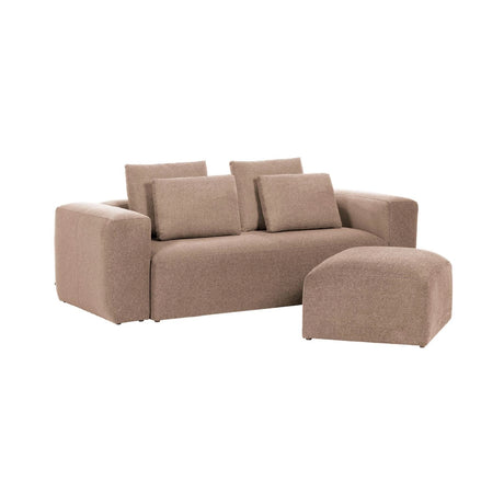 Blok 3-Sitzer Sofa rosa 240 cm von Kave Home – Produktbild 7