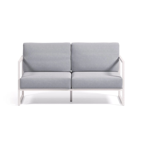 Comova 2-Sitzer-Sofa 100% outdoor blau und Aluminium weiss 150 cm von Kave Home – Bild 5