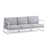 Comova 3-Sitzer-Sofa 100% outdoor blau und Aluminium weiß 222 cm von Kave Home – Bild 1