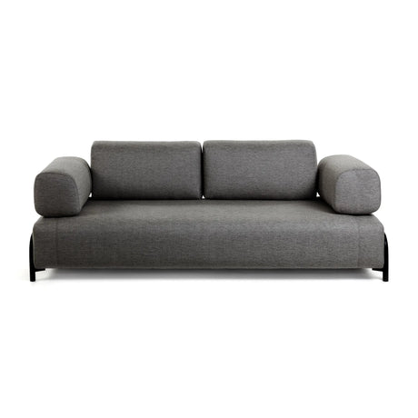 Compo 3-Sitzer Sofa dunkelgrau 232 cm von Kave Home – Produktbild 5