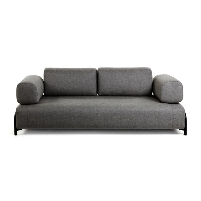 Compo 3-Sitzer Sofa dunkelgrau 232 cm von Kave Home – Produktbild 5