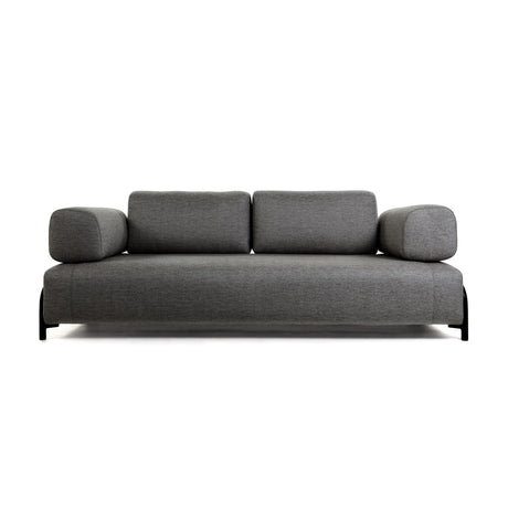 Compo 3-Sitzer Sofa dunkelgrau 232 cm von Kave Home – Produktbild 7