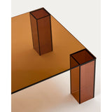 Couchtisch Adularia aus braunem gehärtetem Glas 140 x 60 cm von Kave Home – Bild 10