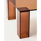 Couchtisch Adularia aus braunem gehärtetem Glas 140 x 60 cm von Kave Home – Bild 9