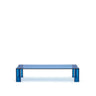 Couchtisch Adularia aus gehärtetem Glas in Blau 140 x 60 cm von Kave Home – Bild 1