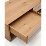 Couchtisch Alguema 2 Schubladen aus Eichenfurnier mit naturfarbenem Finish 140 x 60 cm von Kave Home – Bild 11