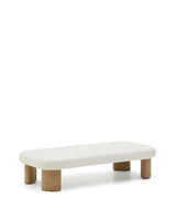 Couchtisch Labra aus Zement und Akazienholz 140 x 70 cm von Kave Home – Produktbild 10