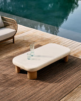 Couchtisch Labra aus Zement und Akazienholz 140 x 70 cm von Kave Home – Produktbild 5