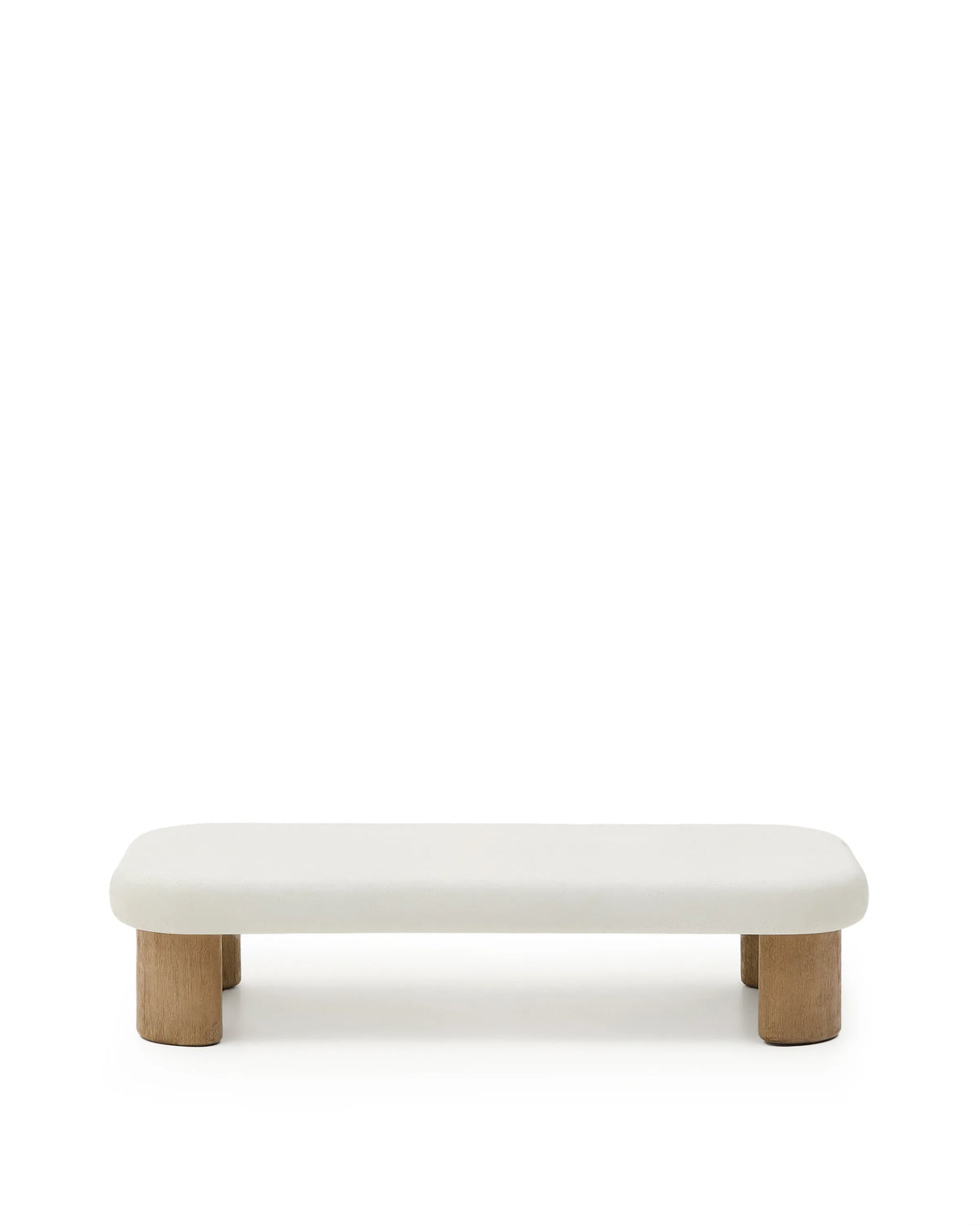 Couchtisch Labra aus Zement und Akazienholz 140 x 70 cm von Kave Home – Produktbild 9
