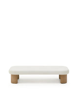 Couchtisch Labra aus Zement und Akazienholz 140 x 70 cm von Kave Home – Produktbild 9