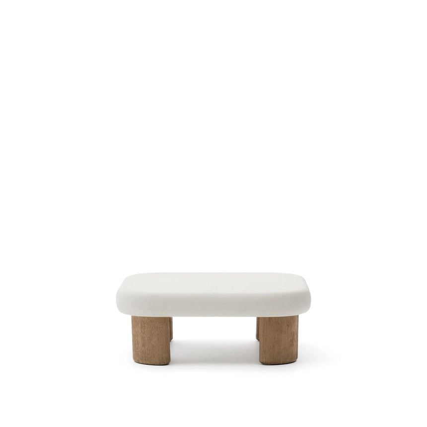 Couchtisch Labra aus Zement und Akazienholz 80 x 80 cm FSC 100% von Kave Home – Bild 7