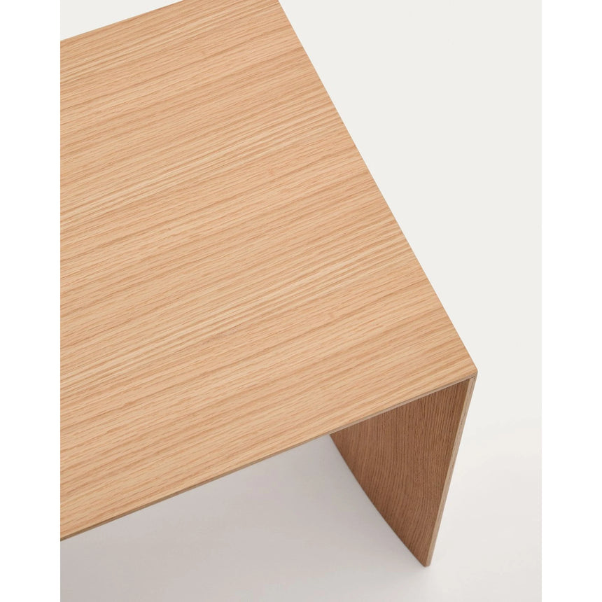 Couchtisch Litto aus Eichenfurnier oder Wallnussfurnier FSC Mix Credit 90 x 45 cm von Kave Home – Bild 7