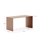 Couchtisch Litto aus Walnussfurnier FSC Mix Credit 90 x 45 cm von Kave Home – Bild 6