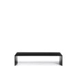 Couchtisch Litto aus schwarz lackiertem MDF 140 x 70 cm von Kave Home – Bild 1