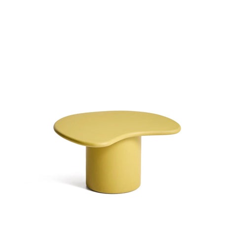 Couchtisch Macarella aus senfgelbem Zement, 83 x 77 cm von Kave Home – Bild 1