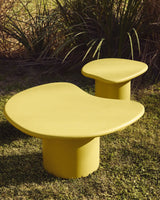 Couchtisch Macarella aus senfgelbem Zement, 83 x 77 cm von Kave Home – Bild 3