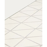 Couchtisch Maurina aus verzinktem Stahl in Grün mit ecrufarbenen Kacheln, 122 x 61 cm von Kave Home – Bild 6