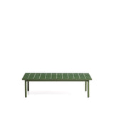 Couchtisch Maurina aus verzinktem Stahl in Grün mit grünen Kacheln, 122 x 61 cm von Kave Home – Bild 1