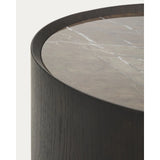 Couchtisch Nemore mit 1 Schublade aus Eichenfurnier und Keramikplatte mit Emperador-Marmor-Effekt, FSC Mix Credit 140 x 60 cm von Kave Home – Bild 10