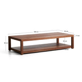 Couchtisch Norani aus massivem Akazienholz und Akazienfurnier 150 x 70 cm von Kave Home – Bild 2