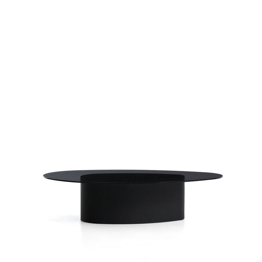Couchtisch Olir aus gehärtetem Glas und Stahl 140 x 80 cm von Kave Home – Bild 1