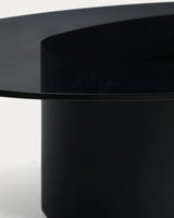 Couchtisch Olir aus gehärtetem Glas und Stahl 140 x 80 cm von Kave Home – Bild 5