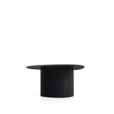 Couchtisch Olir aus gehärtetem Glas und Stahl 82 x 74 cm von Kave Home – Bild 1