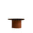 Couchtisch Olir aus gehärtetem Glas und braunem Stahl 82 x 74 cm von Kave Home – Bild 1