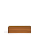 Couchtisch Orlia aus gehärtetem Glas in Braun, 110 x 50 cm von Kave Home – Bild 1