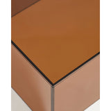 Couchtisch Orlia aus gehärtetem Glas in Braun, 110 x 50 cm von Kave Home – Bild 3