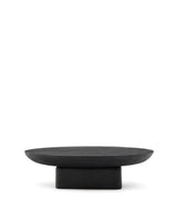 Couchtisch Ovak aus massivem Akazienholz mit schwarzem Finish, FSC 100%, 140 x 70 cm von Kave Home – Produktbild 1