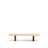 Couchtisch Pirita aus beigem Travertin mit Beinen aus massivem Eichenholz, 147 x 65 cm, FSC 100 % von Kave Home – Bild 1