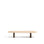 Couchtisch Pirita aus beigem Travertin mit Beinen aus massivem Eichenholz, 147 x 65 cm, FSC 100 % von Kave Home – Bild 1