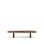 Couchtisch Pirita aus braunem Marmor mit Beinen aus massivem Eichenholz, 147 x 65 cm, FSC 100 % von Kave Home – Bild 1