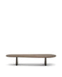 Couchtisch Pirita aus massiver Eiche mit dunklem Finish 146 x 56,5 cm FSC 100% von Kave Home – Produktbild 7