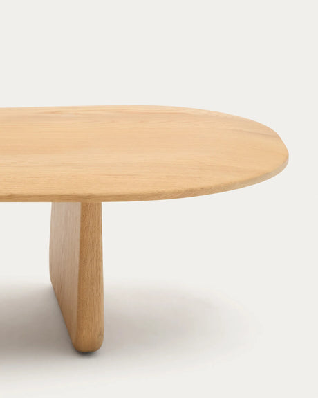 Couchtisch Pirita aus massiver Eiche mit natürlichem Finish 146 x 56,5 cm FSC 100% von Kave Home – Produktbild 3